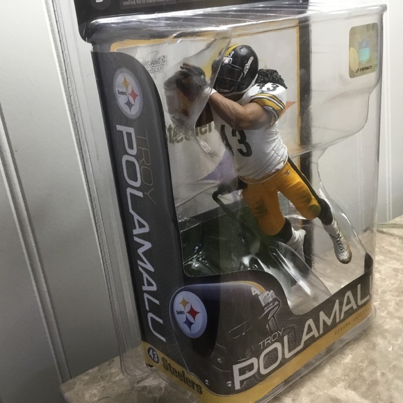Pittsburg Steelers Troy Polamalu NFL NICE! Series 25 2010 - Picture 4 of 10